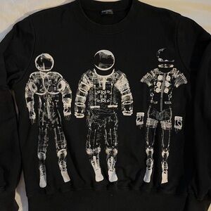CHANEL ASTRONAUT CREW NECK SWEATER